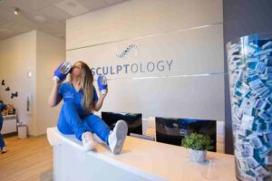 sculptology office reception area