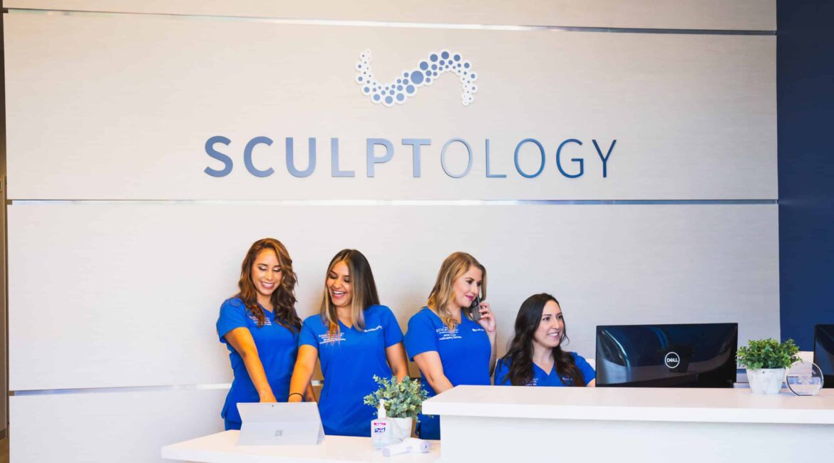 Happy Sculptology team in office