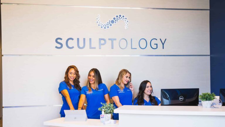 Happy Sculptology team in office