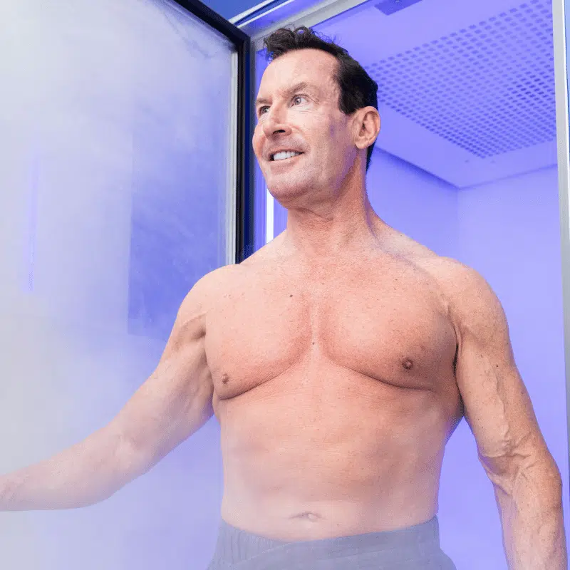 Man arriving for aesthetic and wellness treatments at Sculptology Wellness Center