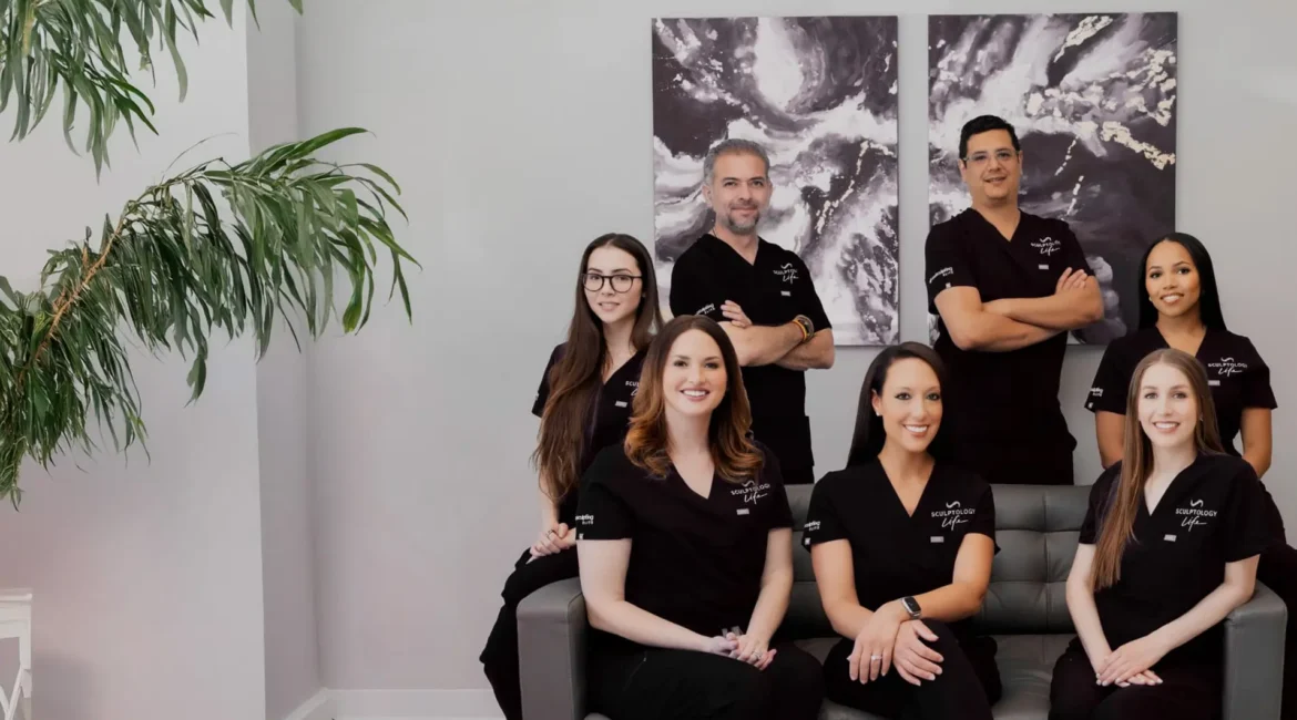 Professional team of Sculptology Wellness Center in California